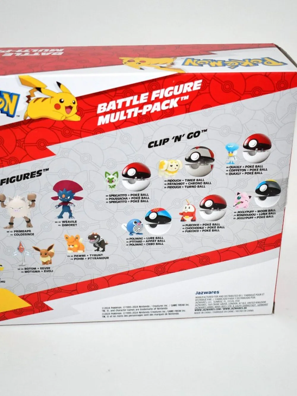 Jazwares pokemon battle